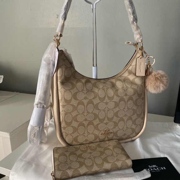 Coach Jules hobo bag and wallet
